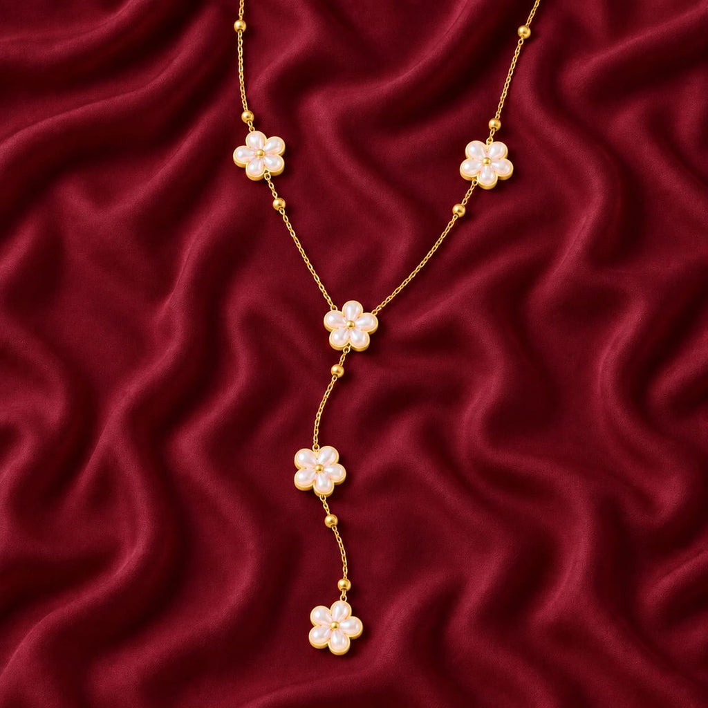 Daisy Drop Necklace